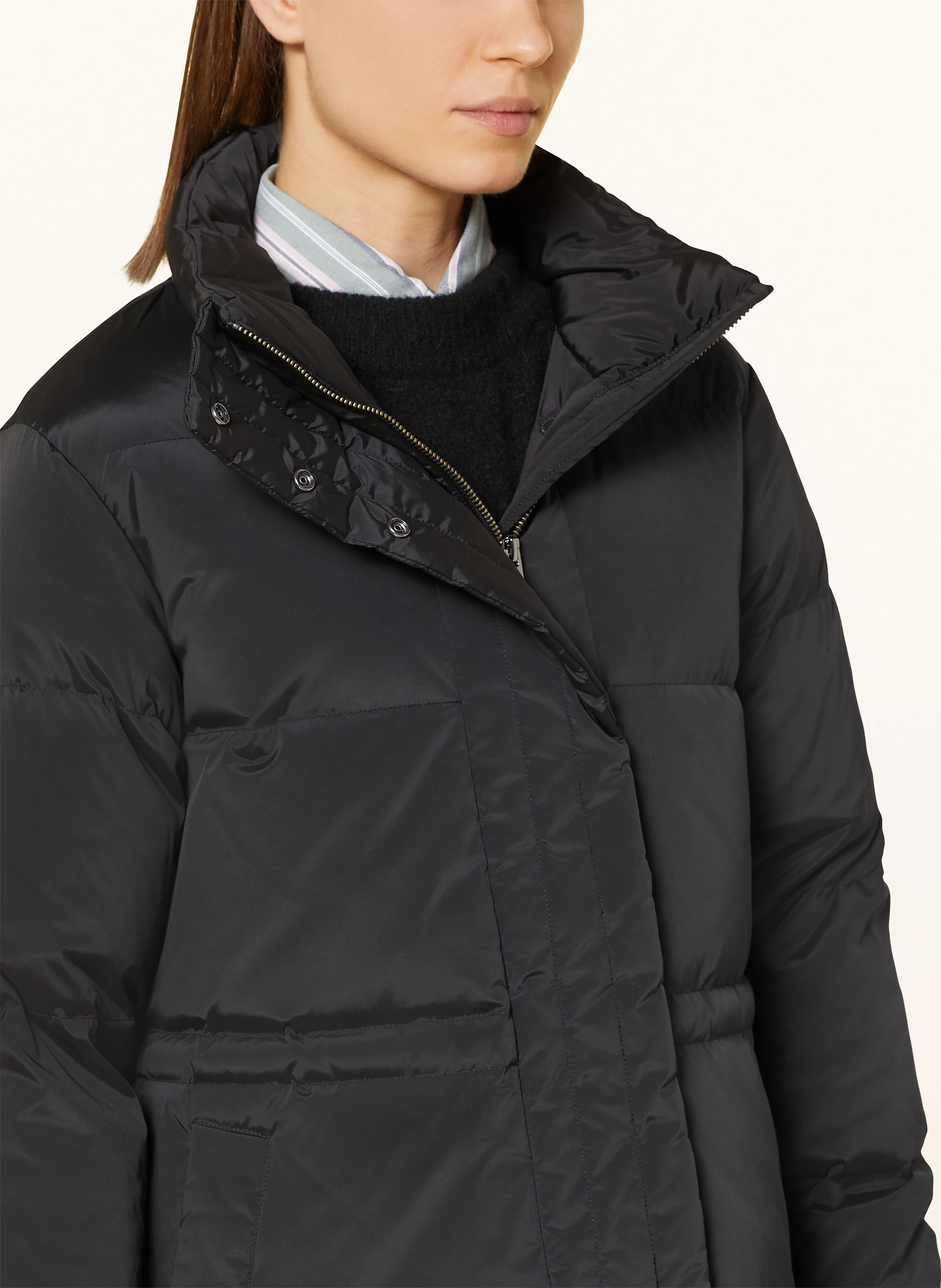WOOLRICH Daunenjacke ALSEA mit abnehmbarer Kapuze
