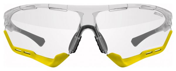 Scicon Sports Aerocomfort SCN XT Regular Lunettes De Soleil De Performance Sportive (Miroir Argenté Scnxt Photocromique/Briller)