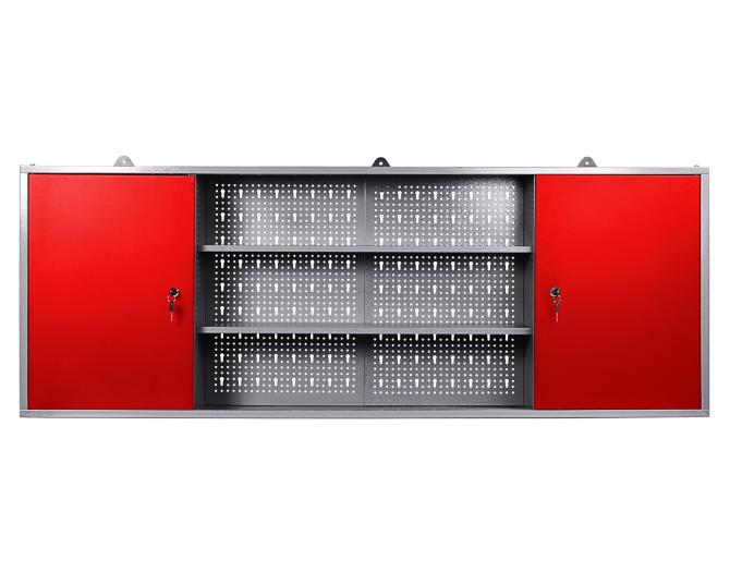 Ondis24 Gereedschapskast 160 cm Rood, Werkplaatskast, Kast