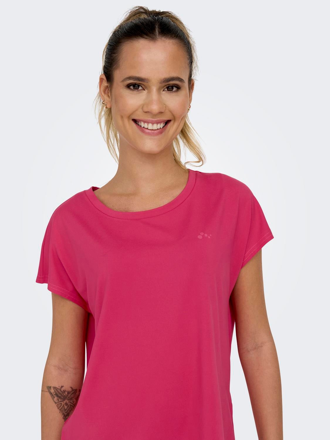 ONPAUBREE T-shirt Raspberry Sorbet