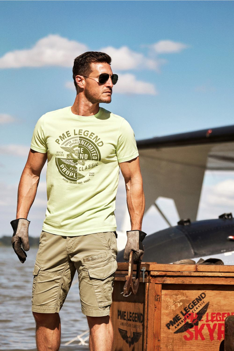 PME legend taupe heren korte broek