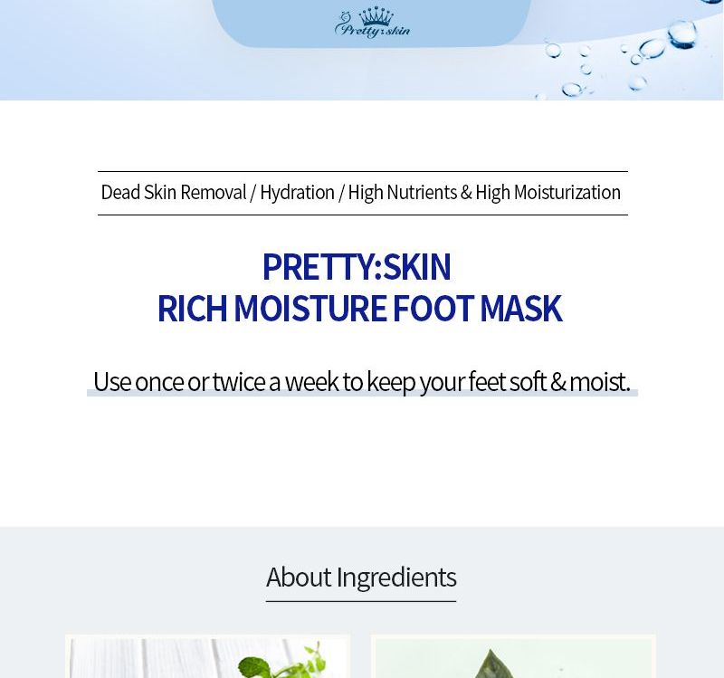 Mooie huid - Bliss Rich Renew Voetmasker