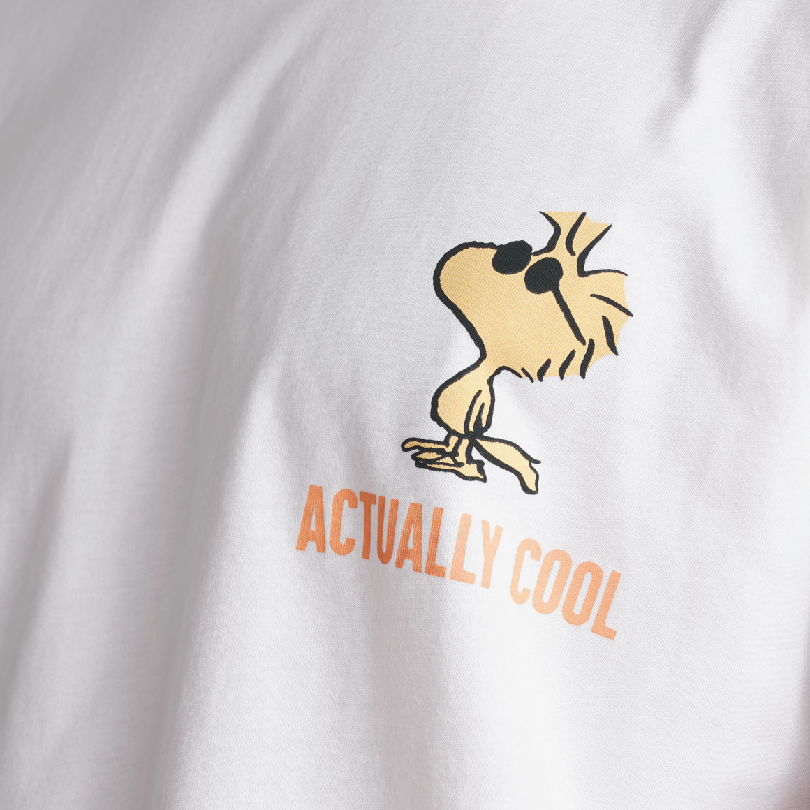 Jonas Nielsen Peanuts T-Shirt mit Print weiss
