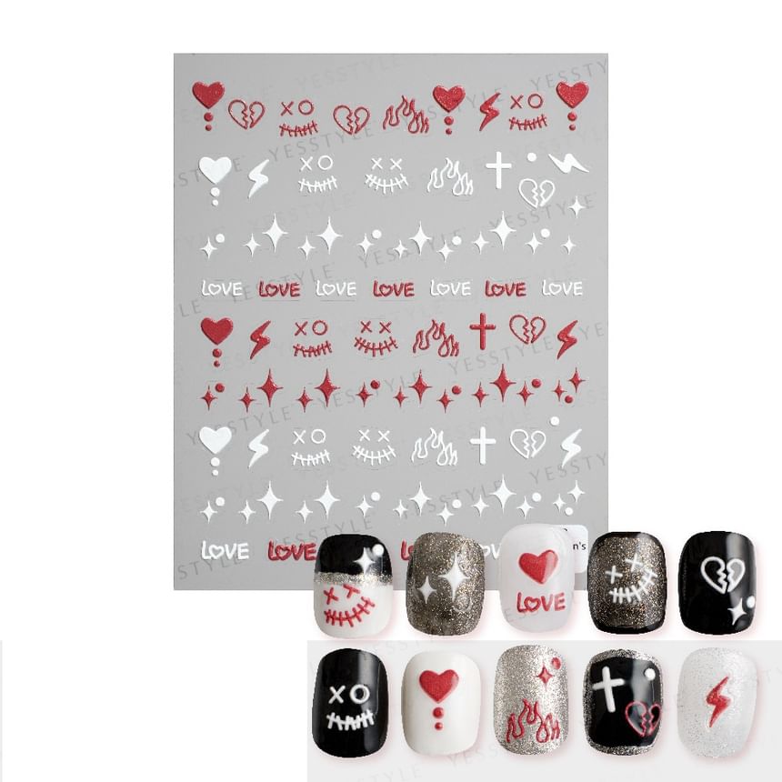 MEKO - Reliëf Nagelstickers G