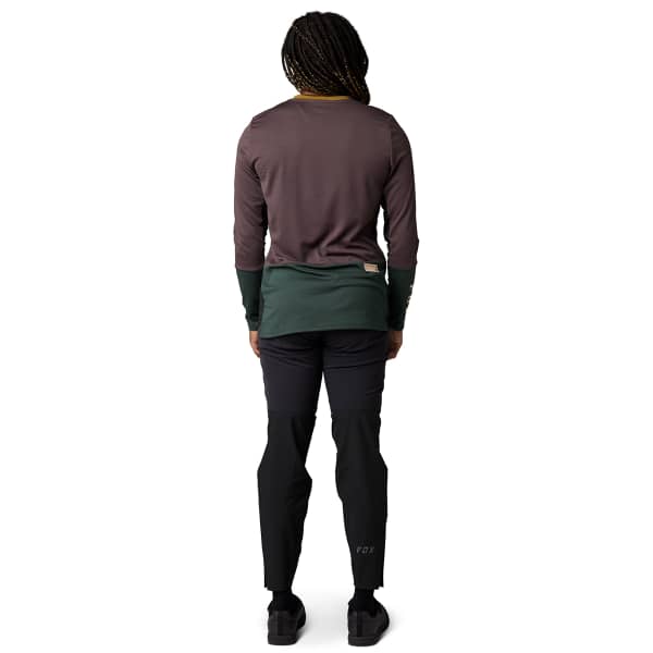 Maillot VTT FOX W DEFEND LS JERSEY MEDIUM BROWN