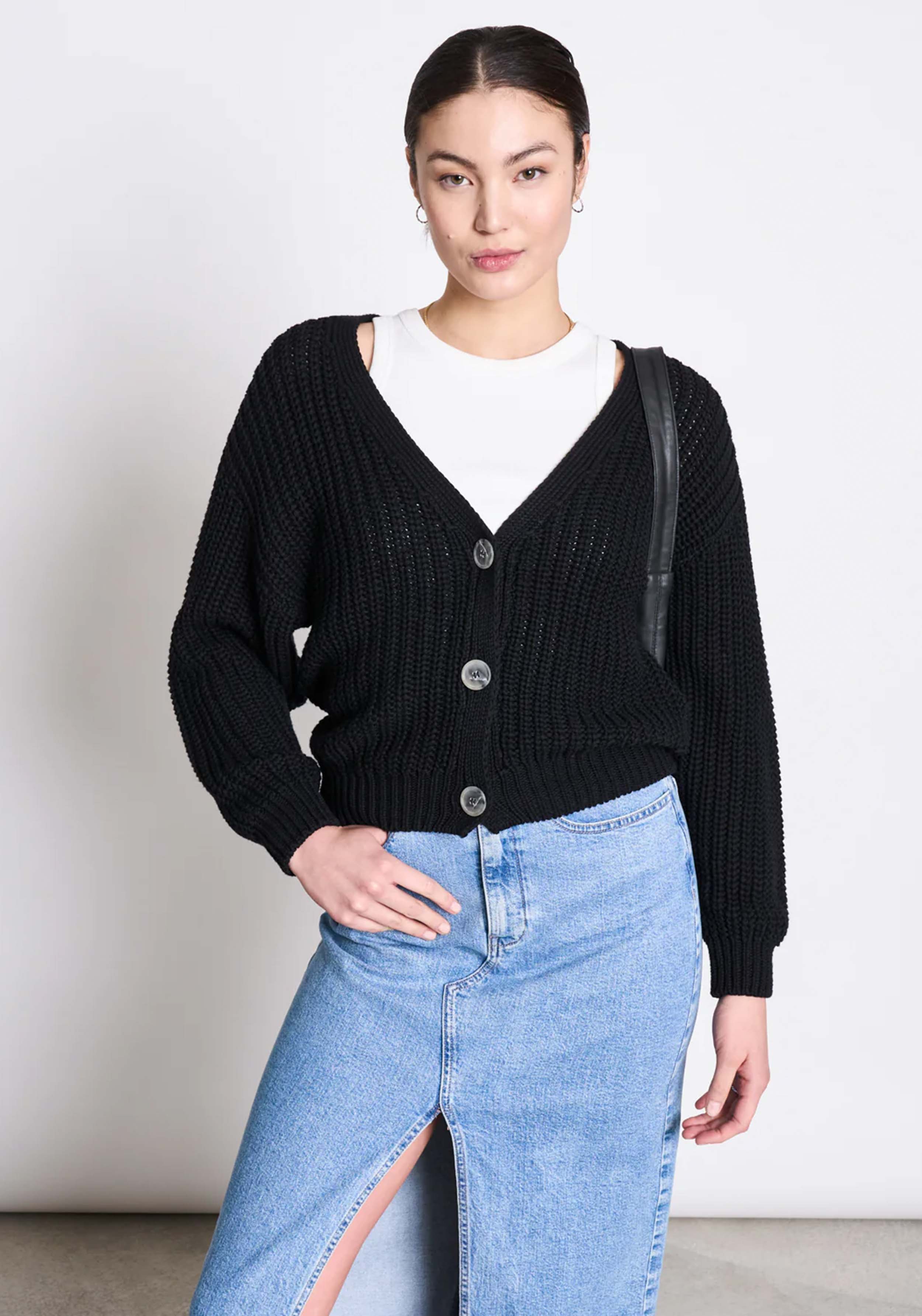 Jan 'n June Cardigan Lena Black