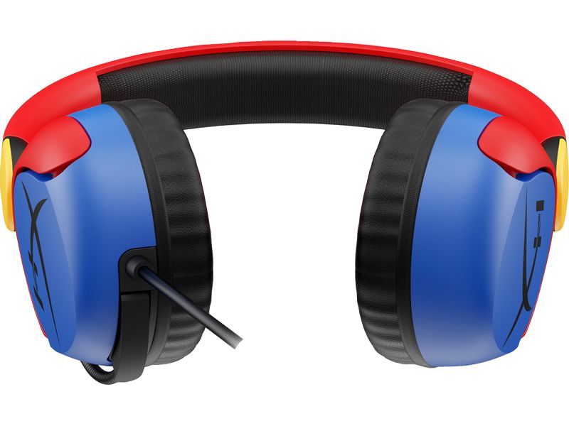 HyperX Headset Cloud Mini Blau/Gelb/Rot/Schwarz Komfortables Kinder-Gaming-Headset für PC und Spielkonsolen