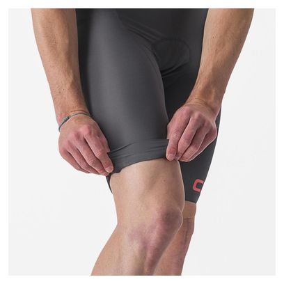 Cuissard Court Castelli Free Aero Rc Classic Gris Foncé