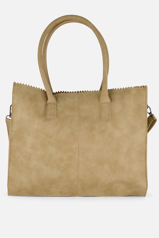 Zebra Lisa Shopper beige Imitatieleer