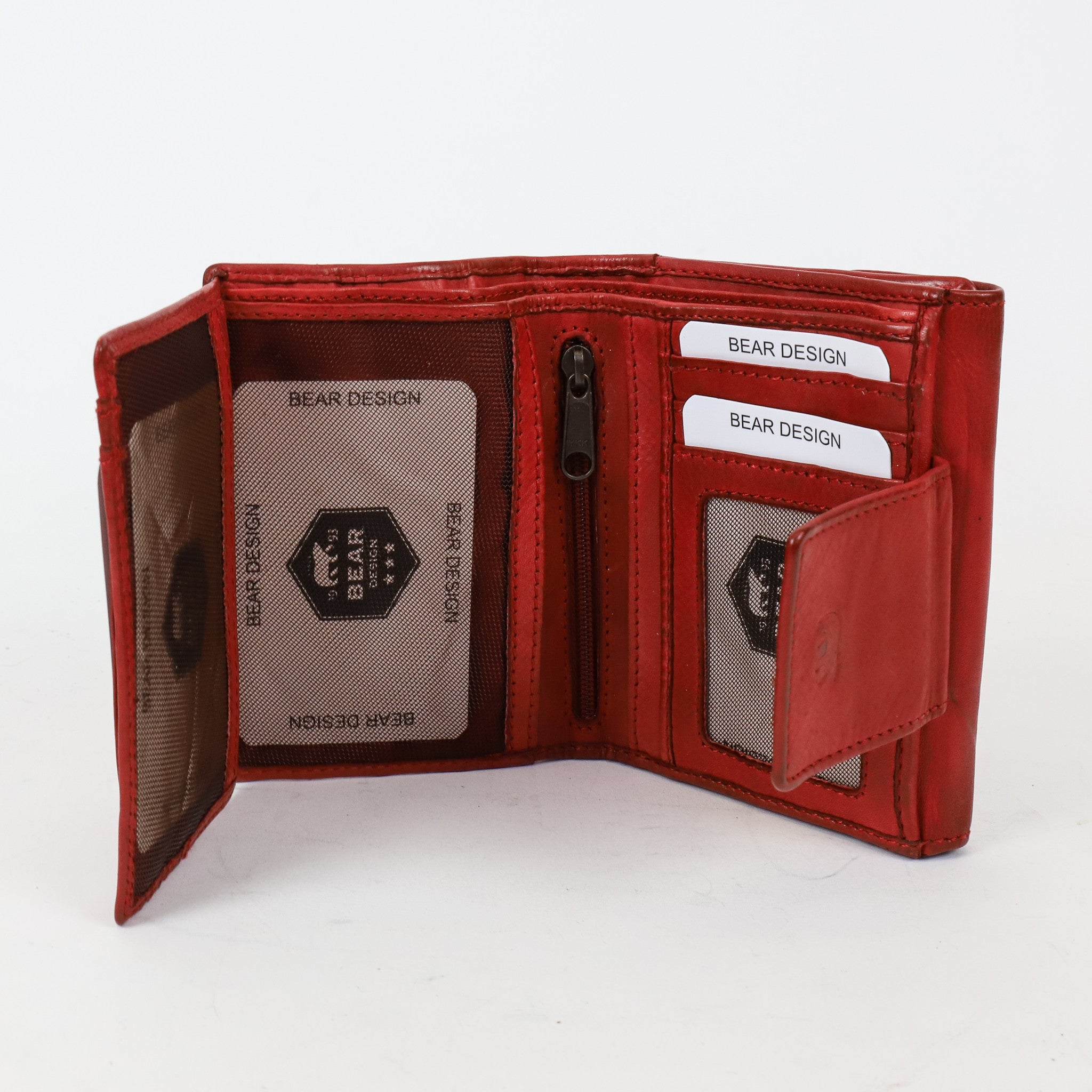 Portemonnee 'Jill' rood Rood (CL)