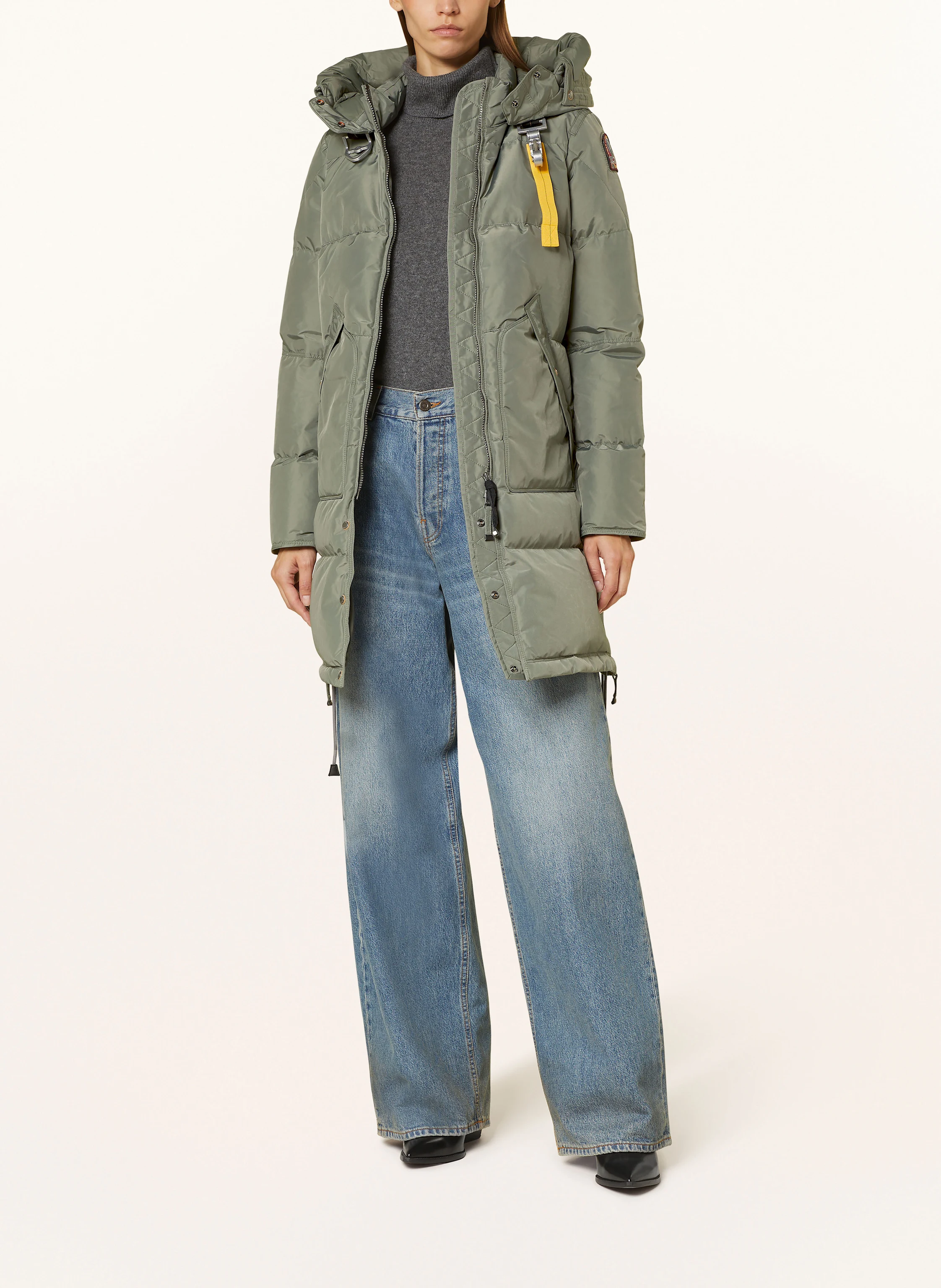 PARAJUMPERS Daunenmantel LONG BEAR mit abnehmbarer Kapuze