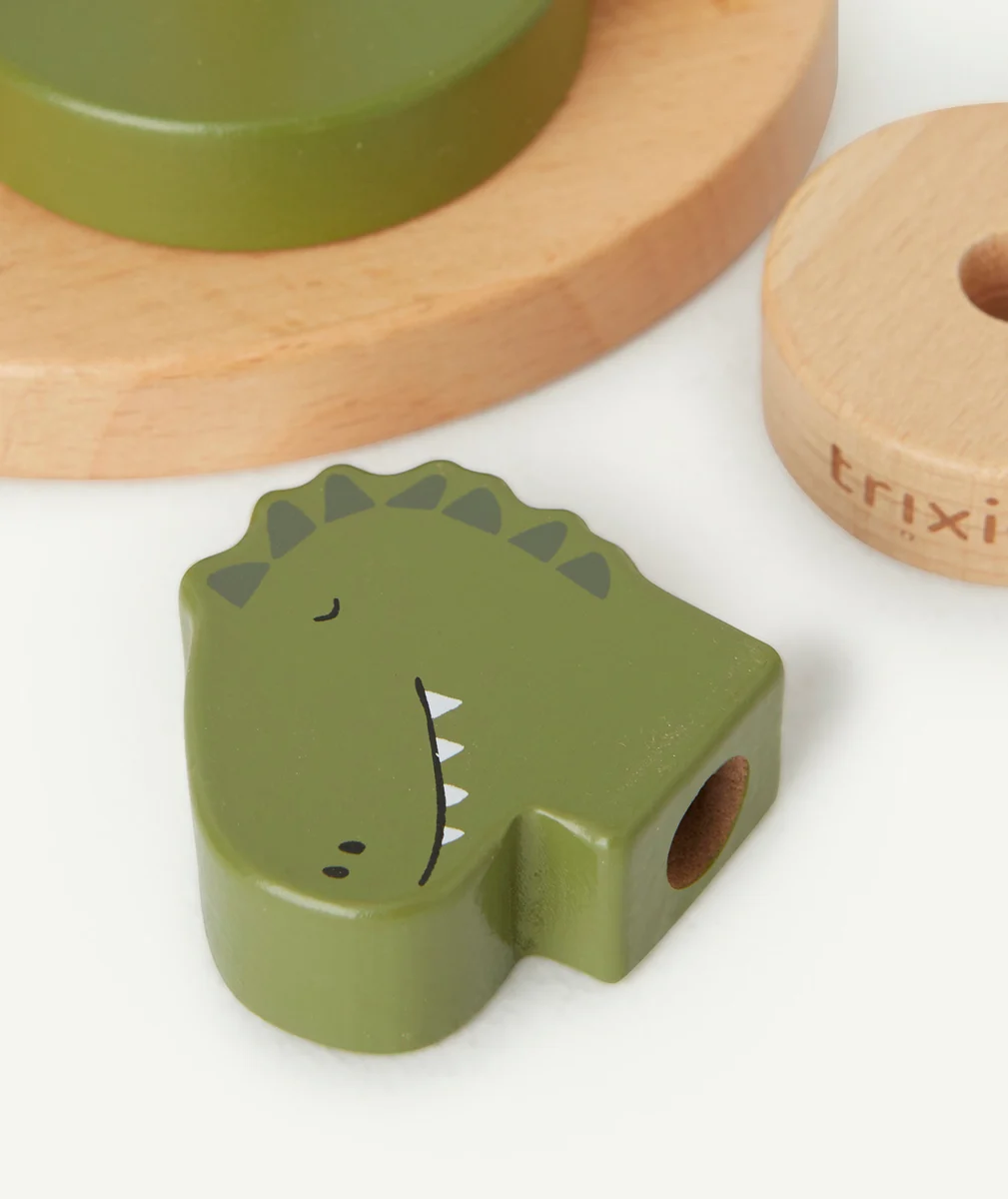 TRIXIELABYRINTHE AVEC PERLES EN BOIS MONSIEUR DINO