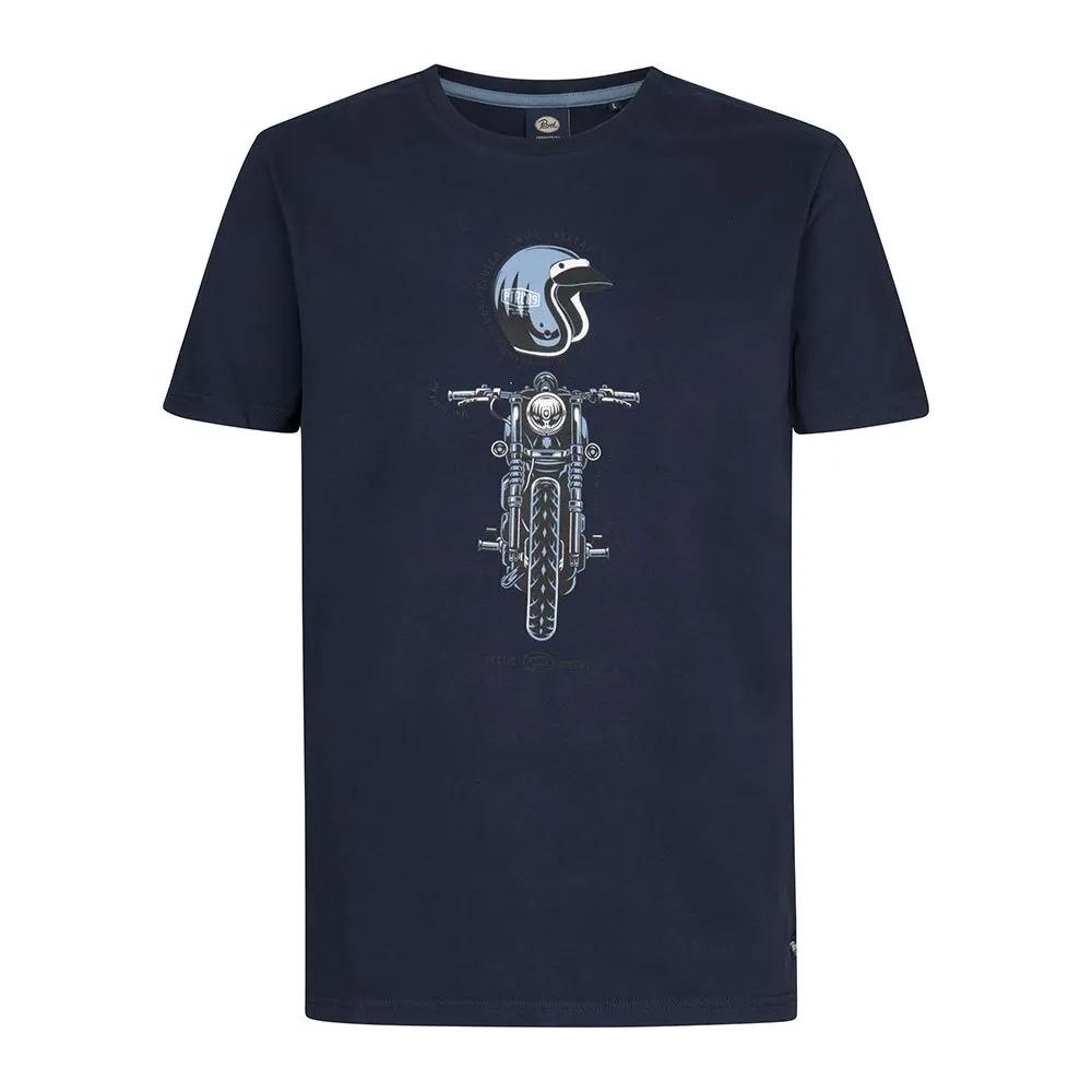Petrol Industries T-shirt Marine/Bleu Homme Petrol Industries TSR650