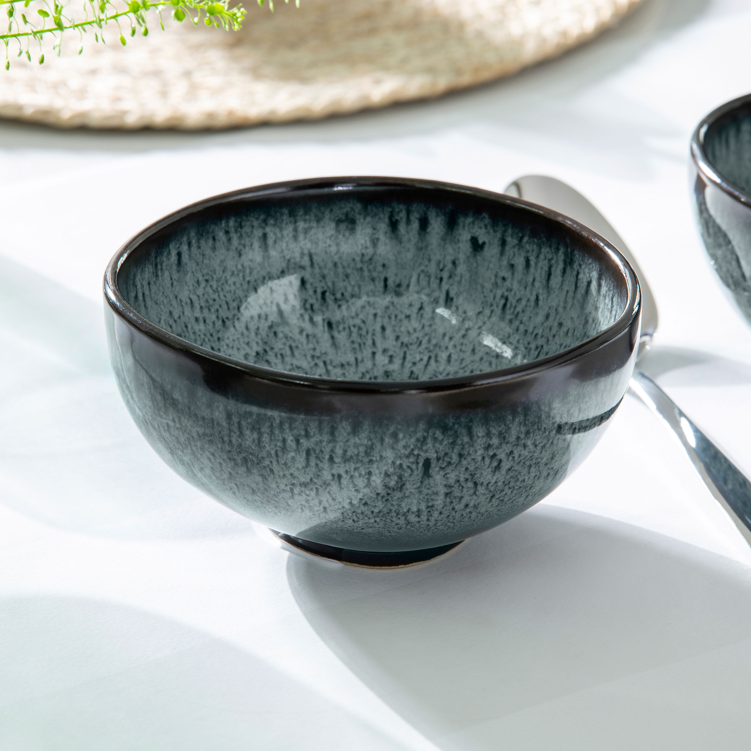 Lave Cereal bowl Grey, 9.5 oz, earthenware
