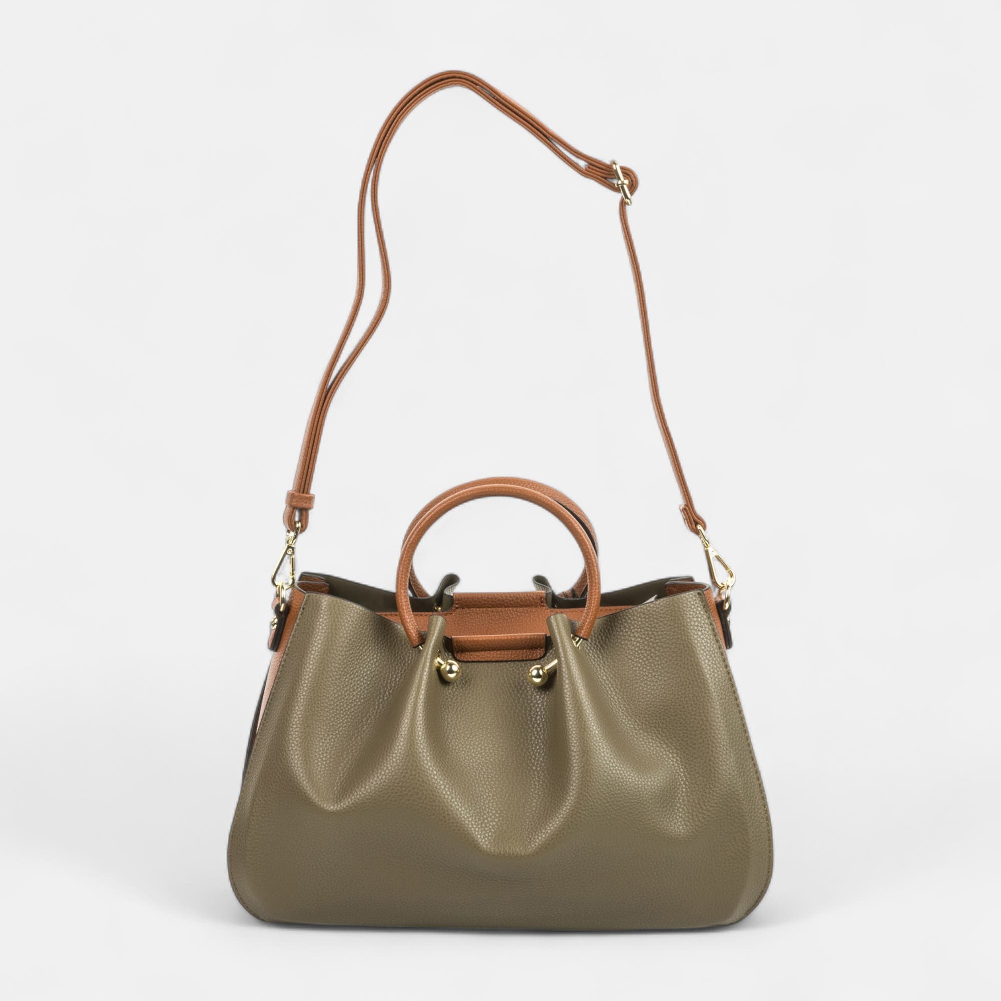 Sac à main kaki