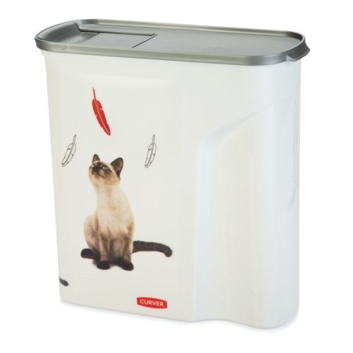 Porta-combustíveis fotográfico para gatos, branco