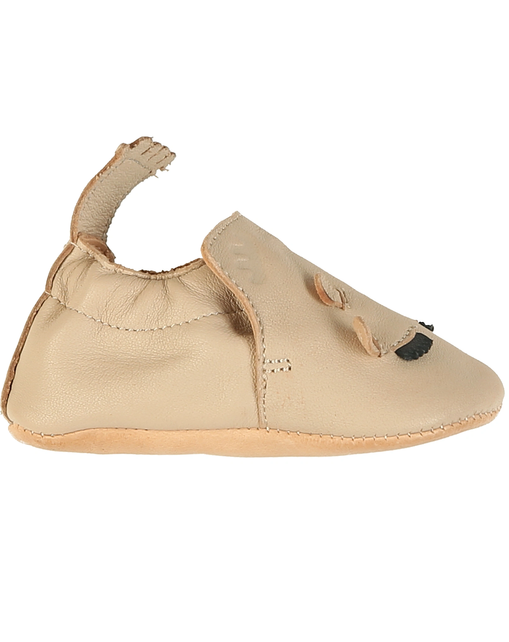 Krabbelschuhe BLUMOO GIRAFFE in sandshell