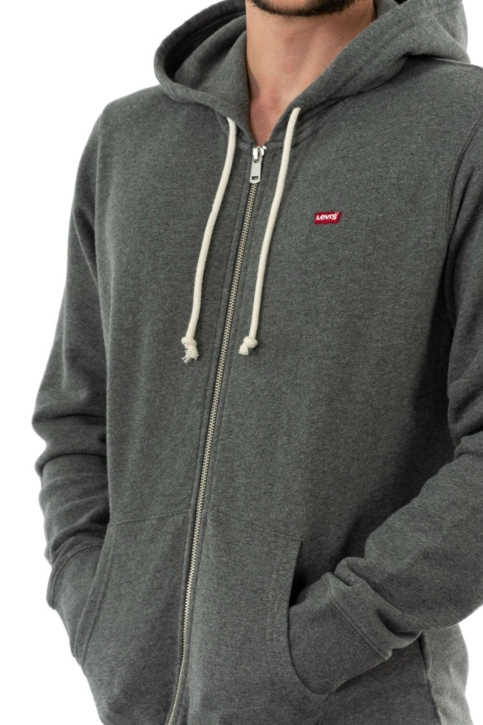 Sweat levi's® new original zio up charcoal heather
