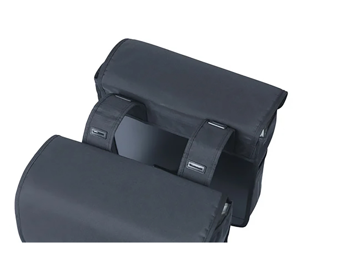Basil GO 32 Liter dubbele fietstas - Black