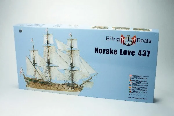 Billing Boats - Norske Løve 1:75 - Wooden hull - (428326)