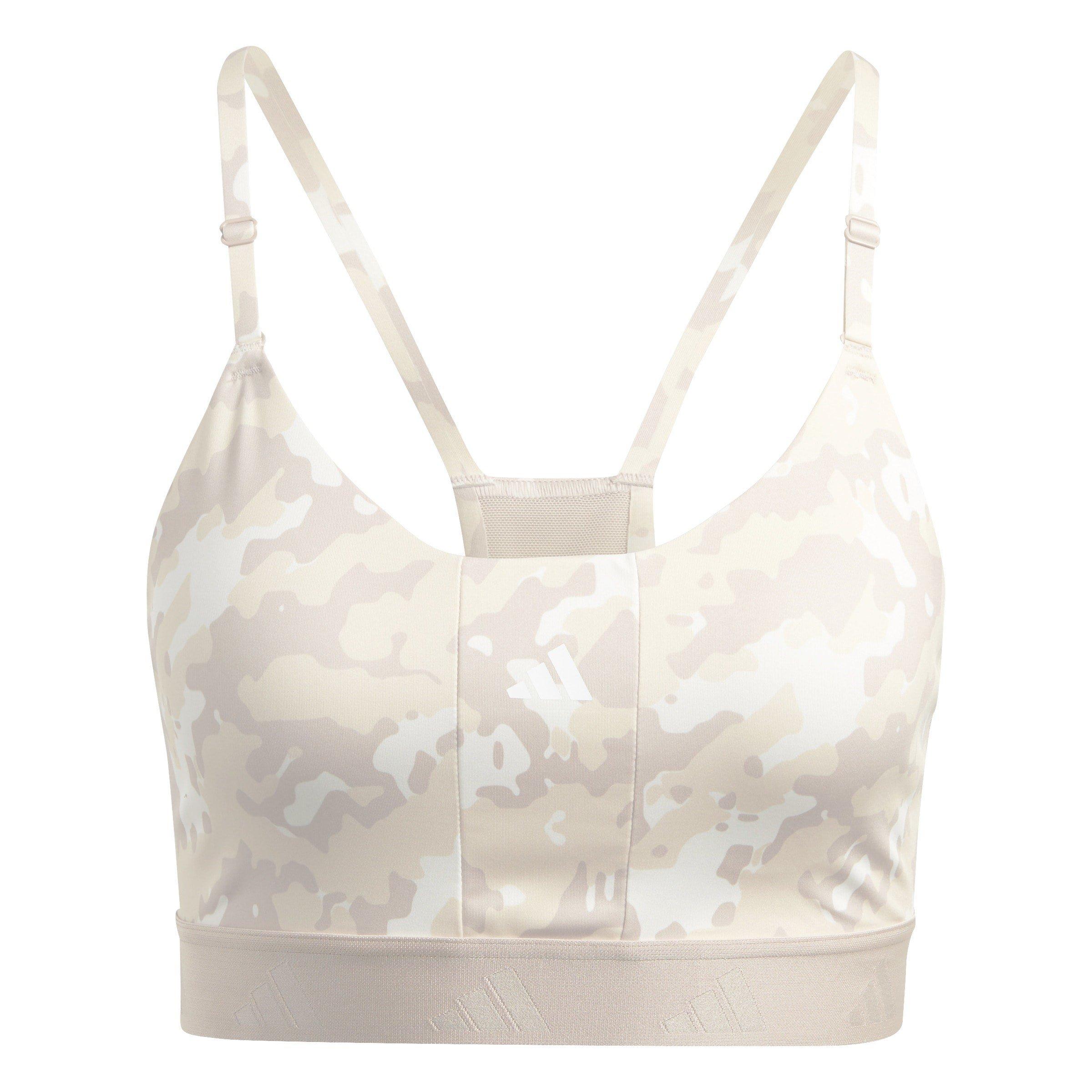 adidas Aeroreact Training Light Support Techfit Sports Bra Womens