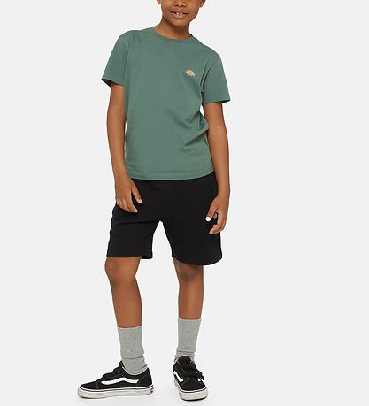 Dickies Sweatshorts - Youth Mapleton - Strick Black