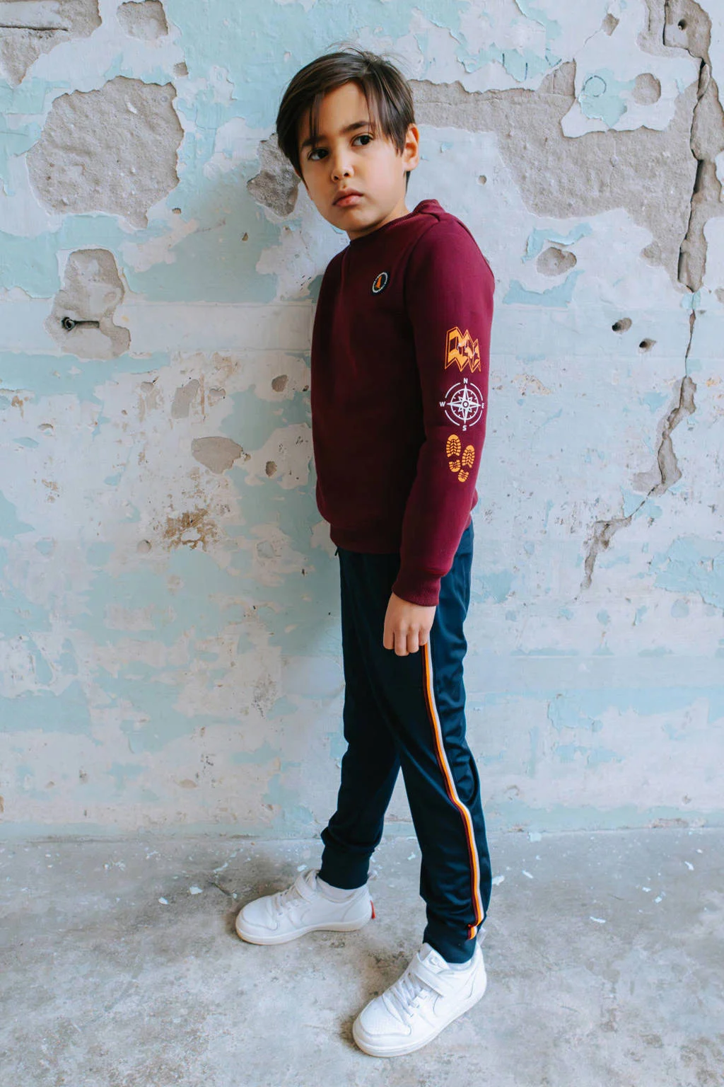 TYGO & vito sweater donkerrood