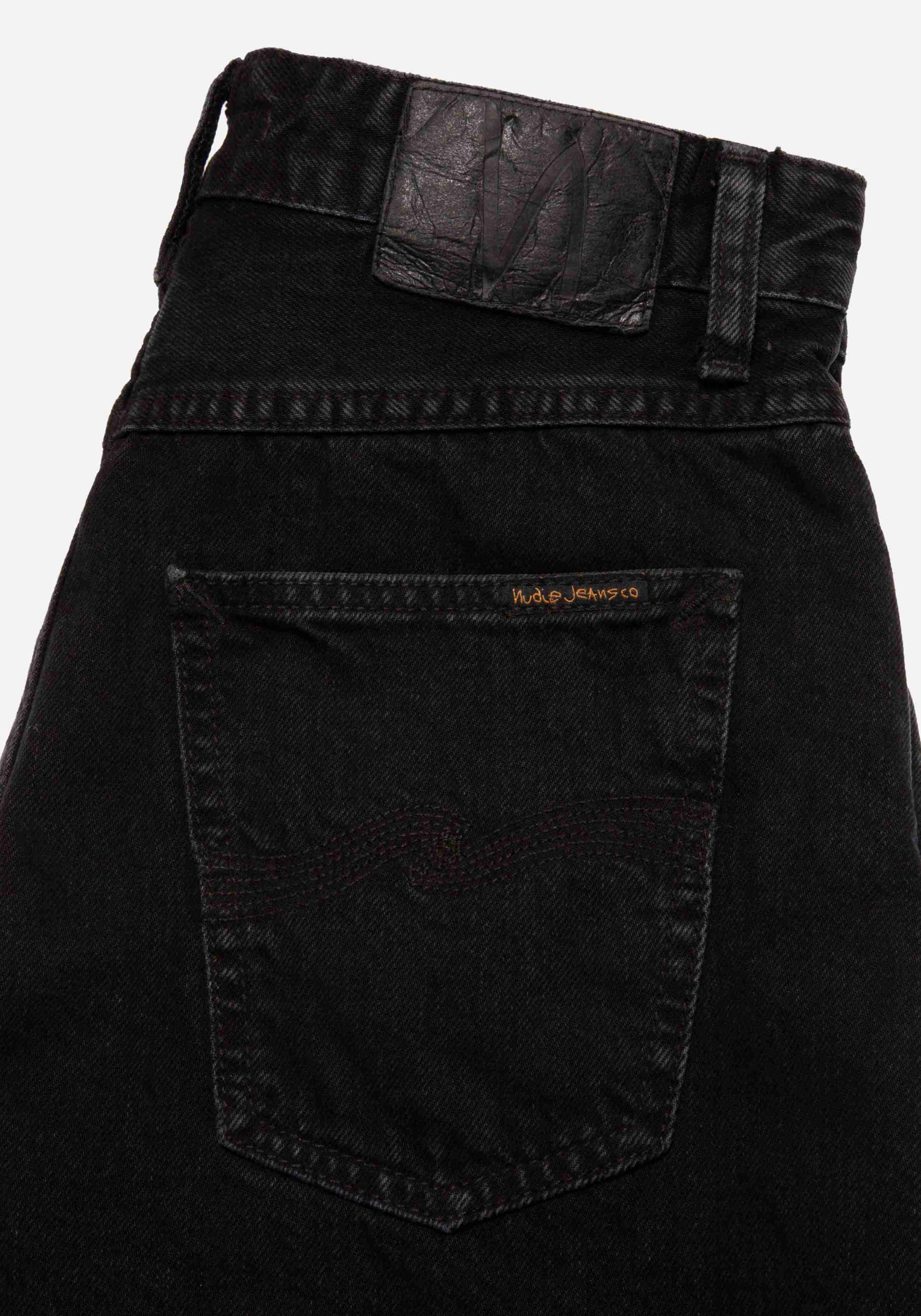Nudie Jeans Jeans-Shorts Maeve Denim Shorts Smooth Black