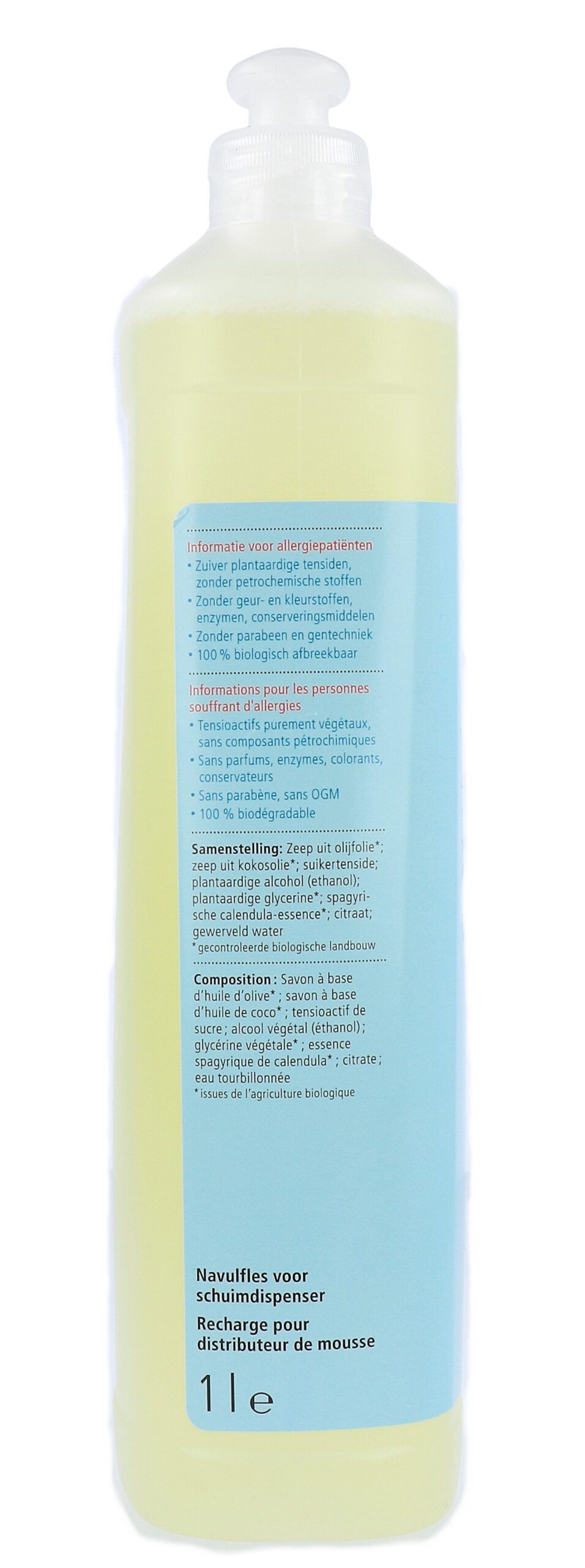 Sonett Schuimzeep Sensitief Navulverpakking (1000 ml)