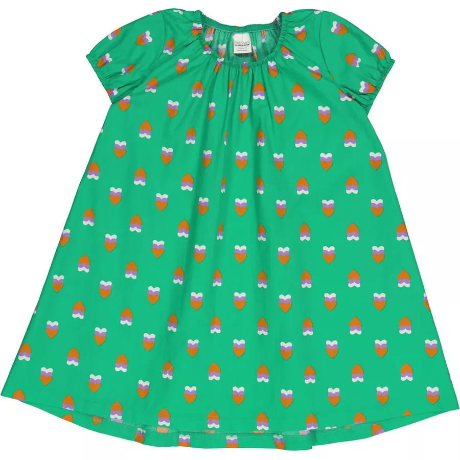 Fred's World Kurzarmkleid GrasslavenderTangerine