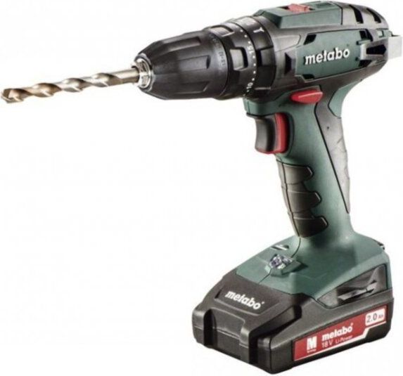 Metabo BS 18 18V Li Ion accu Boor /schroefmachine set (2xAh accu) in koffer