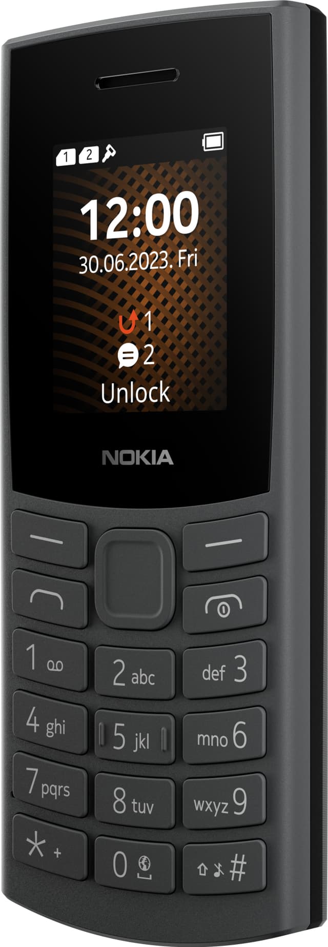 Nokia 105 mobiltelefon (sort)