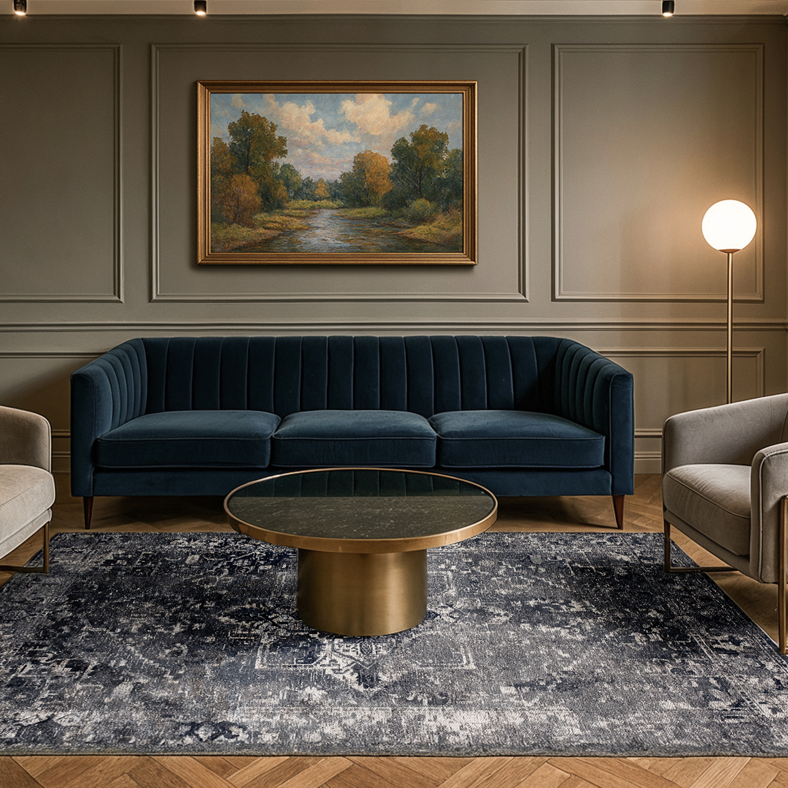 9445-HERIS-DEEP BLUE-200x280cm