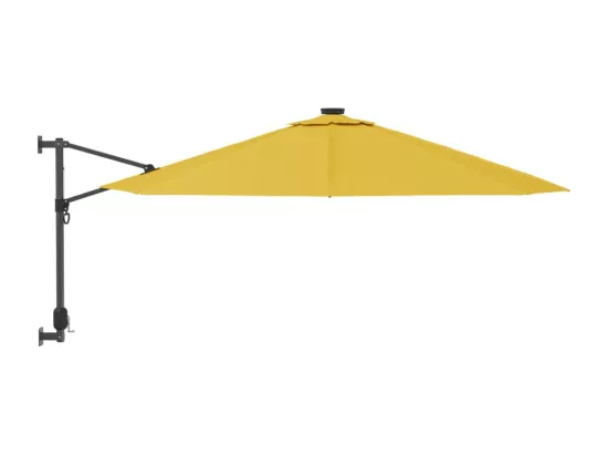 Parasol d'extérieur mural avec jaune 02_0008679