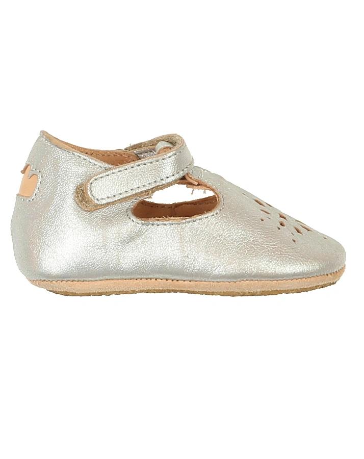 Krabbelschuhe LILLYP in silber metallic