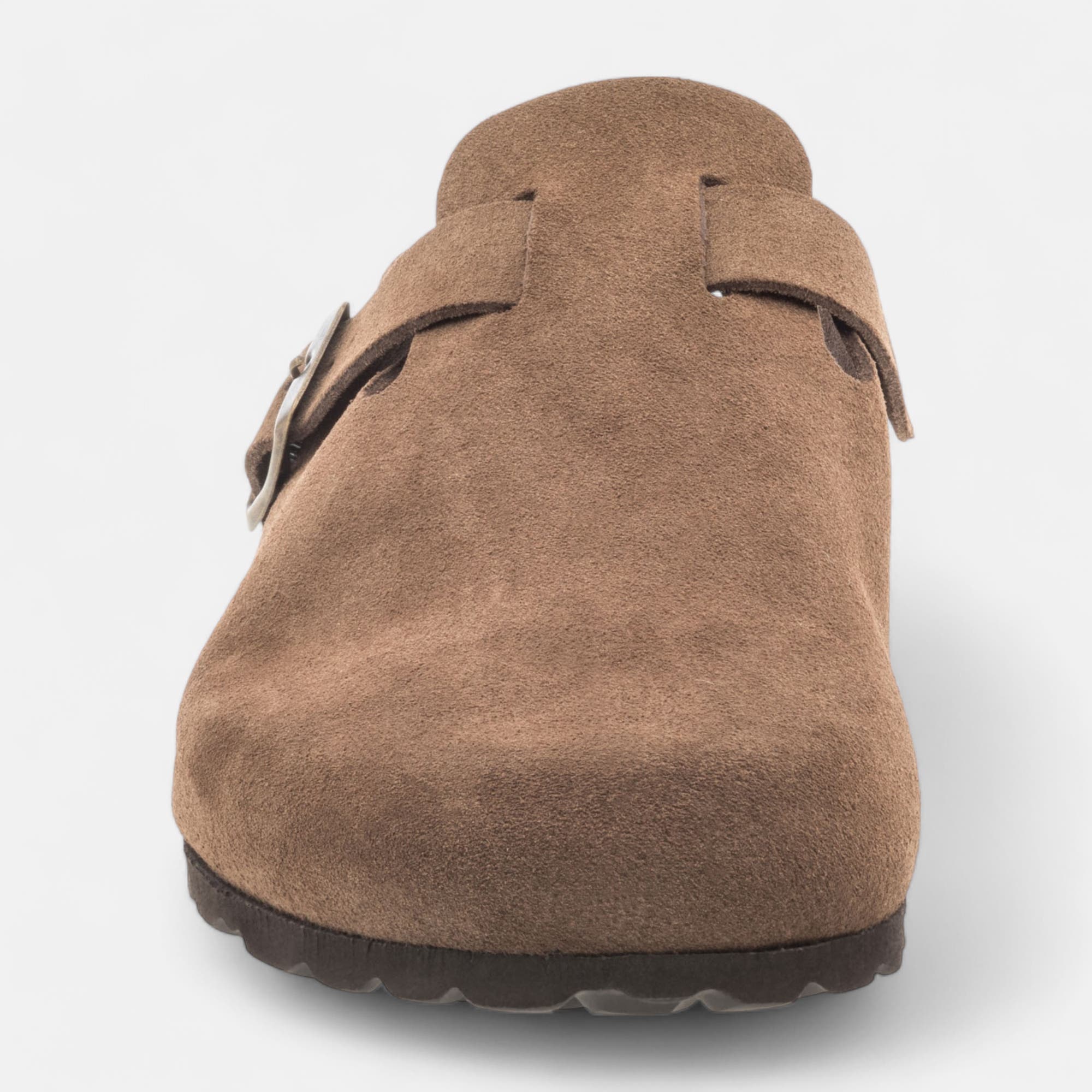 Sabots Homme en cuir marron