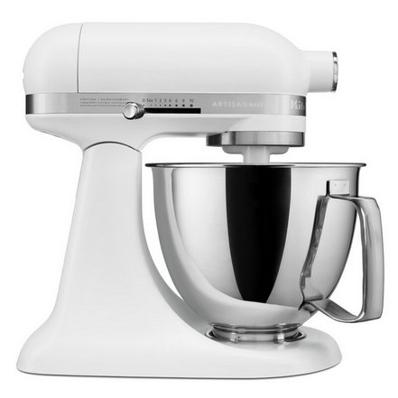 Batedeira KitchenAid de 10 velocidades e 3,5 litros.
