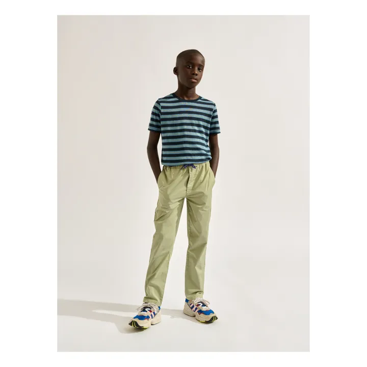 Bellerose Pantalon Droit Chino Pharel  | Sauge