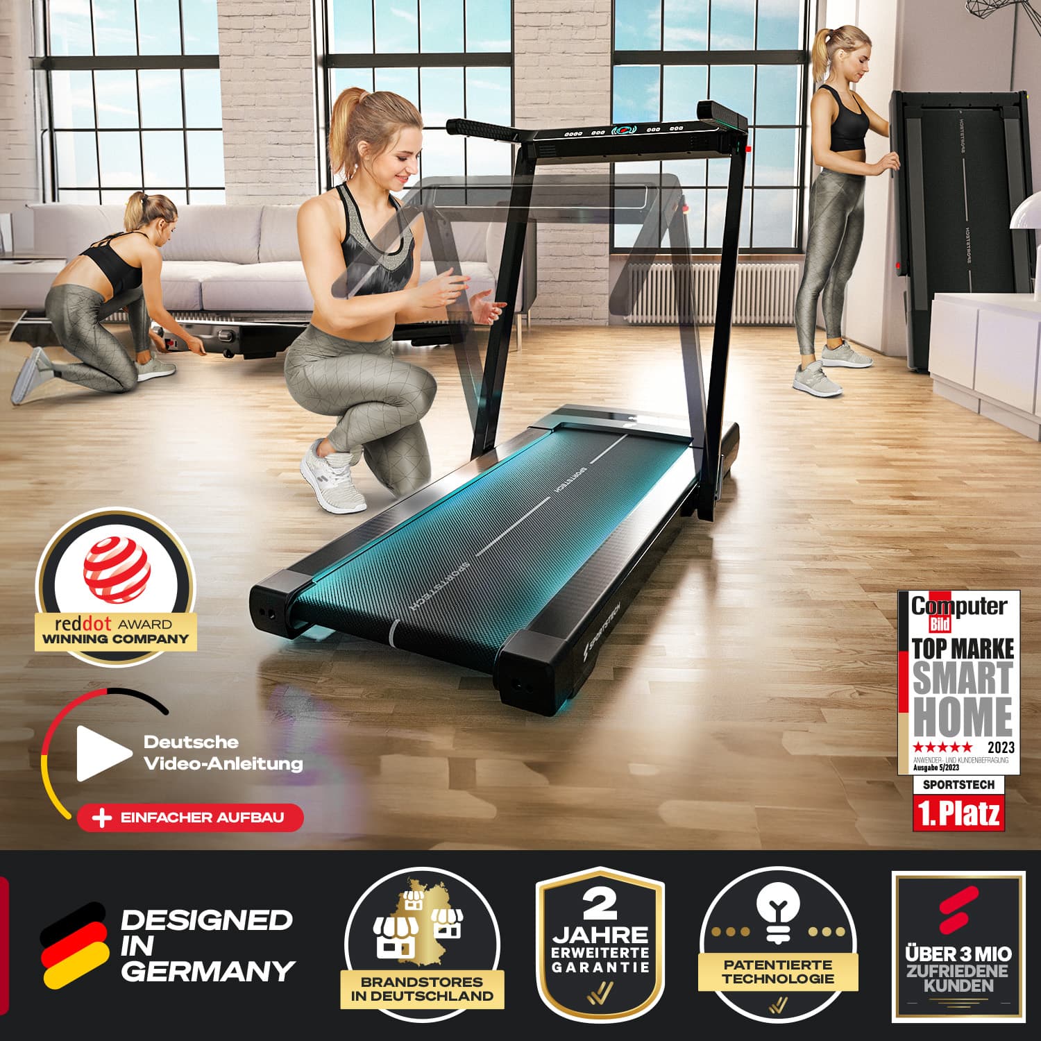 sTread Fold Pro Laufband