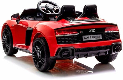 Audi R8 Spyder Elbil, Rød