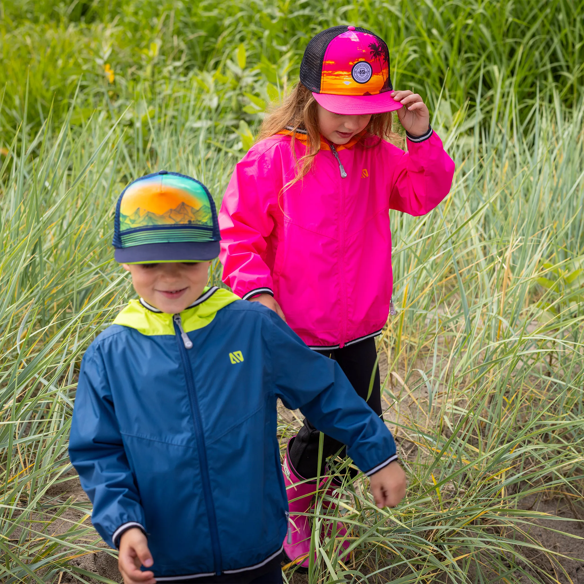 Nanö Manteau Mi-Saison Coupe-Vent Uni 4-6ans