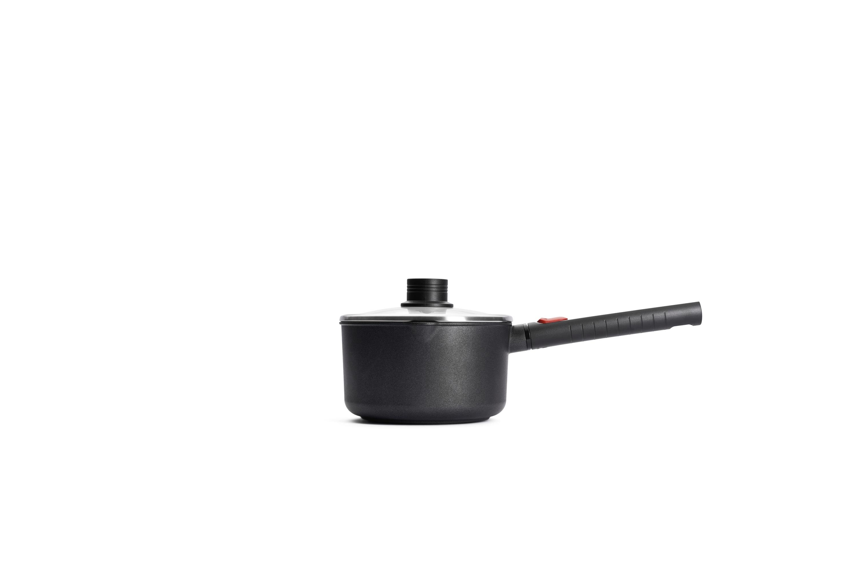 Eco Logic QXR Topf-Set, 6-tlg., Ø 24 + 20 + 18 cm - Griffart: Phenolik Griff