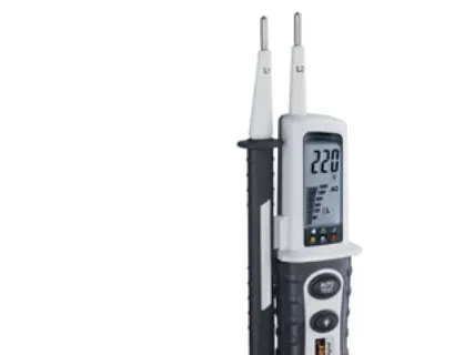 Laserliner 083.025A, Korrekt, LCD, 120 - 690 V, 50 - 60 Hz, Sort, Hvid, 230 g