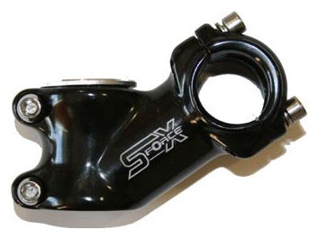 POTENCE Ahead FIXE Long : 60mm Fourche : 28.6 ou 25.4 mm  Cintre : 25.4  Angle : 35° Noire.