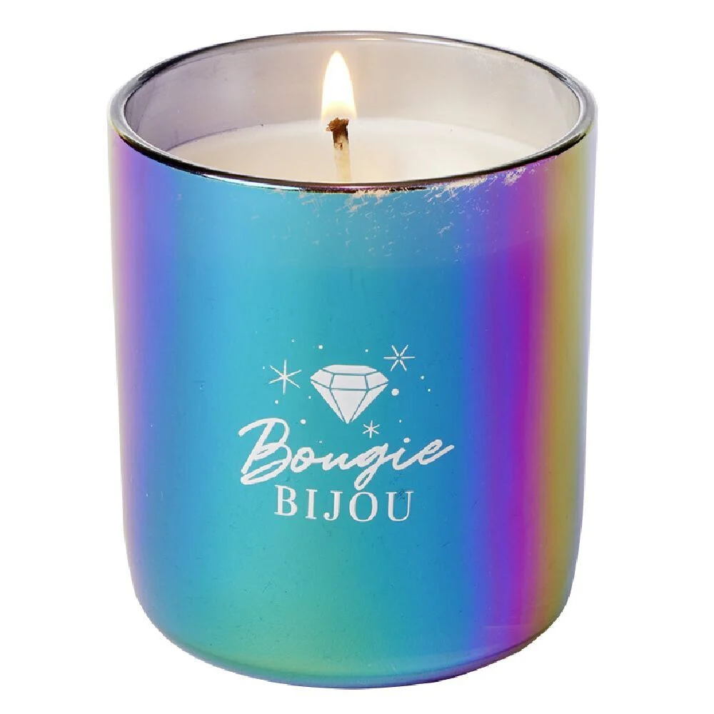 Bougie bijou bracelet argenté senteur cèdre 36h