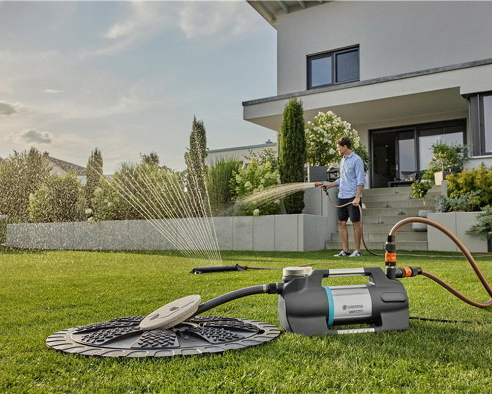 Pompe d'arrosage de surface 5600 silent+, 900 w, 5600 l/h, 4,7 bar