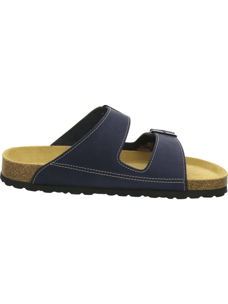 Sandalen Herren Leder blau