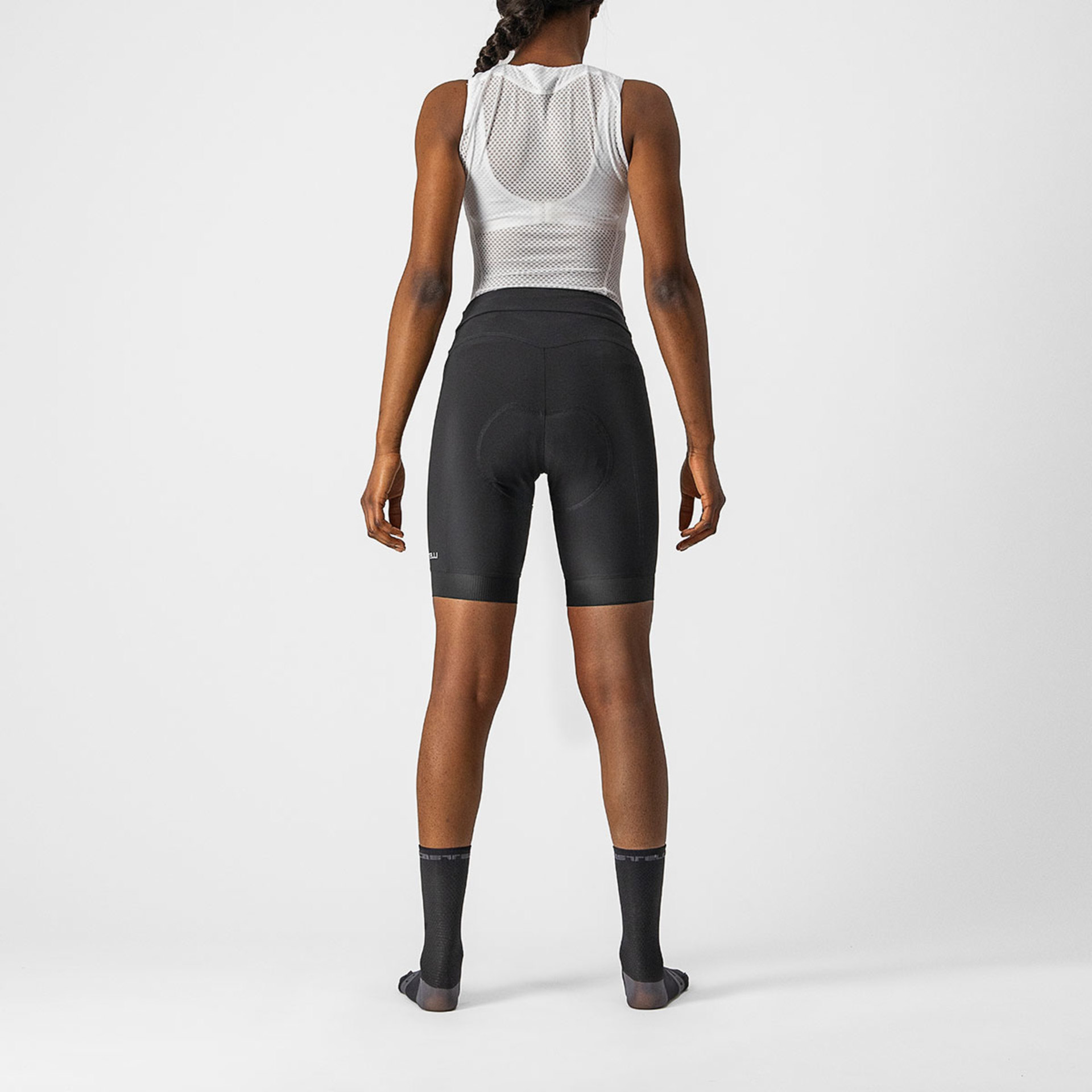 Castelli Endurance Fietsbroek Kort Zonder Bretels Zwart Dames