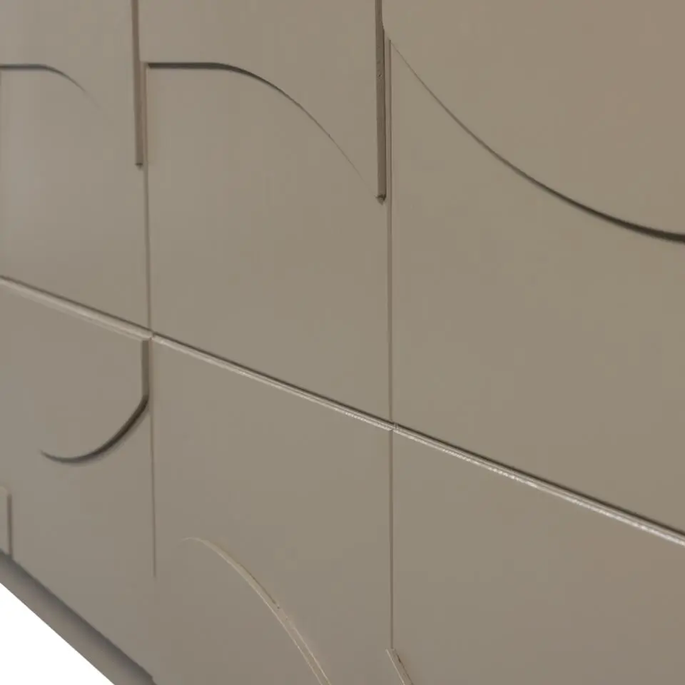 WOOOD Teo TV-Meubel - Grenen - Mud - 52x180x40