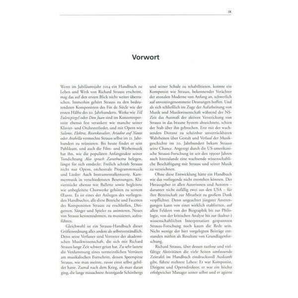 Bärenreiter Richard Strauss-Handbuch